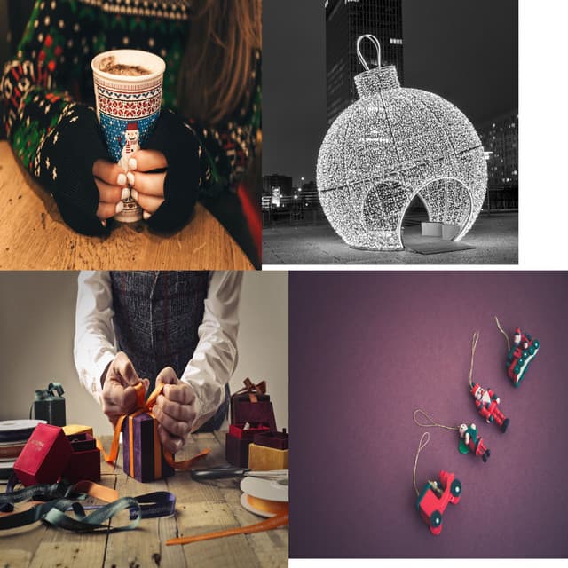 Christmas Dinner; We Wish You a Merry Christmas - Coffee Shop Music Deluxe