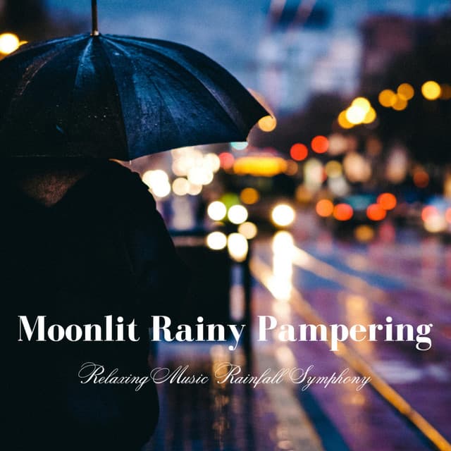 Moonlit Rainy Pampering: Relaxing Music Rainfall Symphony - Relaxing Zen Music Therapy