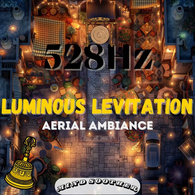 Luminous Levitation: 528 Hz Aerial Ambiance - Mind Soother