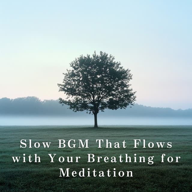 Slow BGM That Flows with Your Breathing for Meditation - Relax α Wave