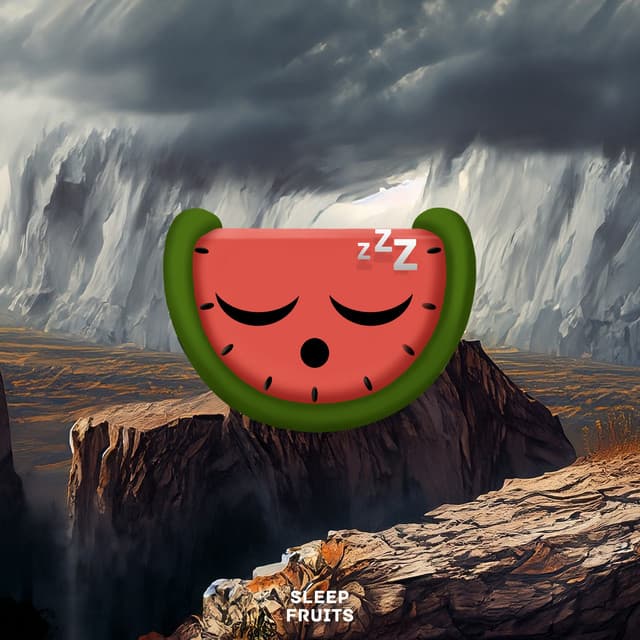 Sleeping Sound with Gentle Rain - Sleep Fruits Music