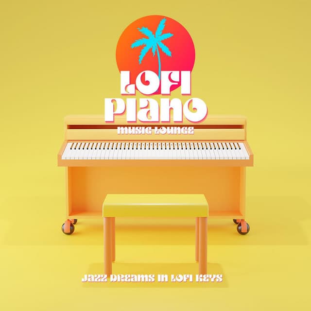 Jazz Dreams in Lofi Keys - Lofi Piano Music Lounge