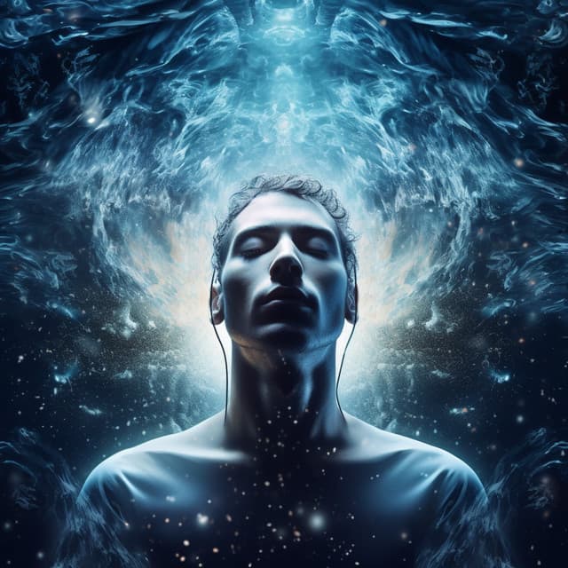 Water's Binaural Flow: Meditation Currents - Calming Water Sounds