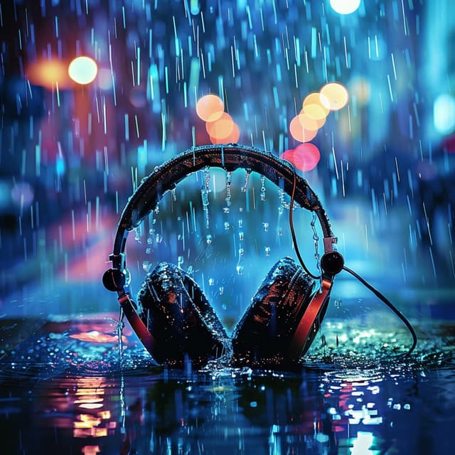 Music Under Rain: Sheltered Melodies - Nature Vibrations
