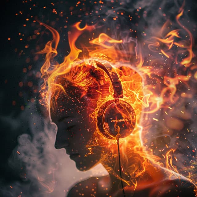 Flame's Restful Sound: Relaxation Fire Music - Relaxing Pianist