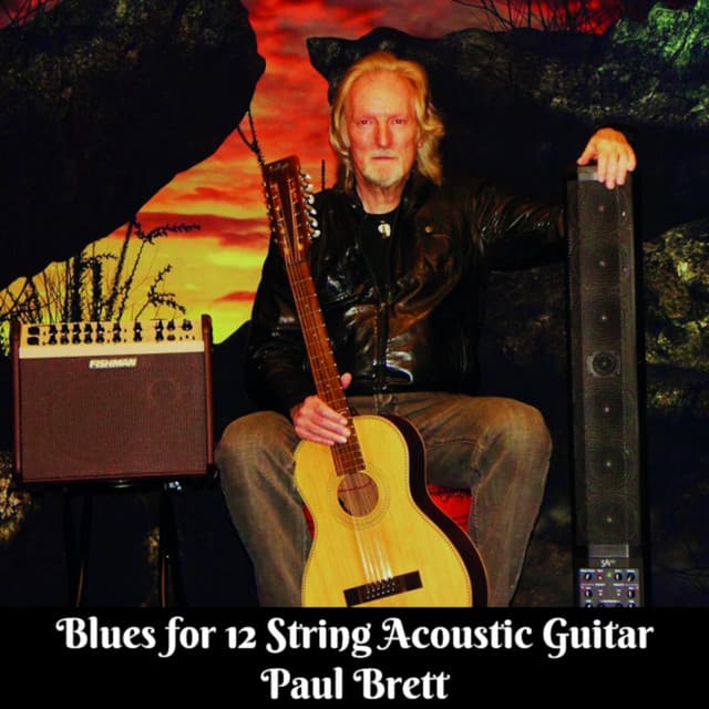 Blues For 12 String Acoustic Guitar - Paul Brett