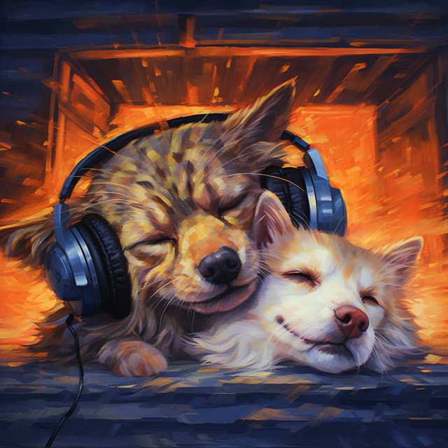 Blaze Harmony: Firelight Pet Melodies - Pet Music
