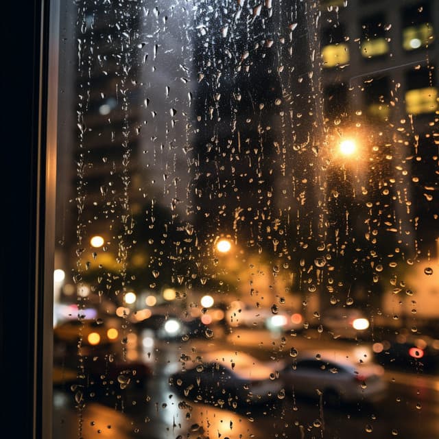 Concentración En El Trabajo Bajo La Lluvia: Aumenta La Productividad Con La Lluvia Natural - Noche Nublada