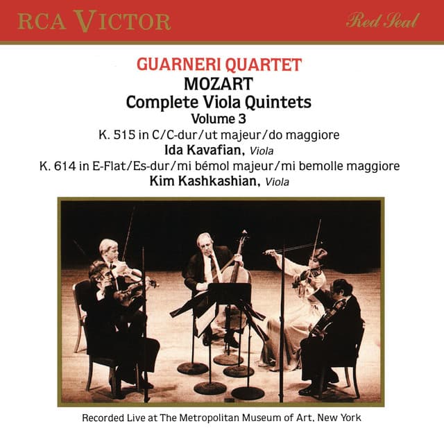 Mozart: Viola Quintets Nos. 3 & 6 - Wolfgang Amadeus Mozart