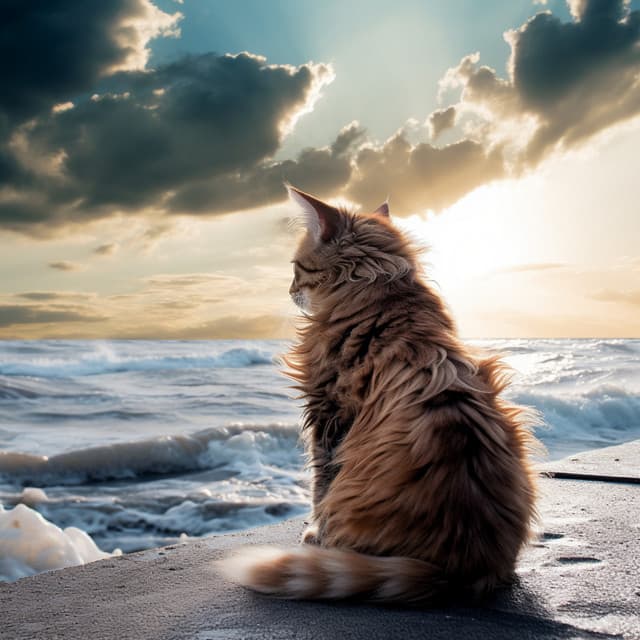 Aguas Rítmicas: Melodías Felinas A Lo Largo Del Río - El alivio del estrés