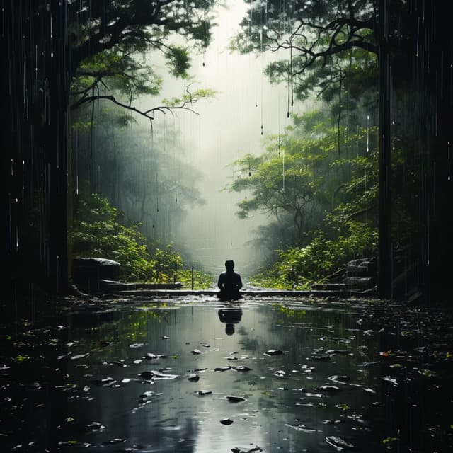 Duchas De Lluvia Somnolientos: Gotas Ambientales Para Los Sueños Serenos - Grabaciones de naturaleza 4D