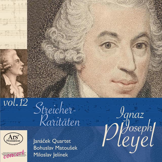 Pleyel: Streicher-Raritäten, Vol. 12 - Ignaz Pleyel