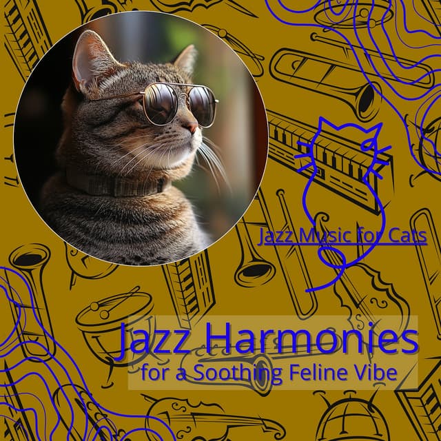 Jazz Harmonies for a Soothing Feline Vibe - Jazz Music for Cats
