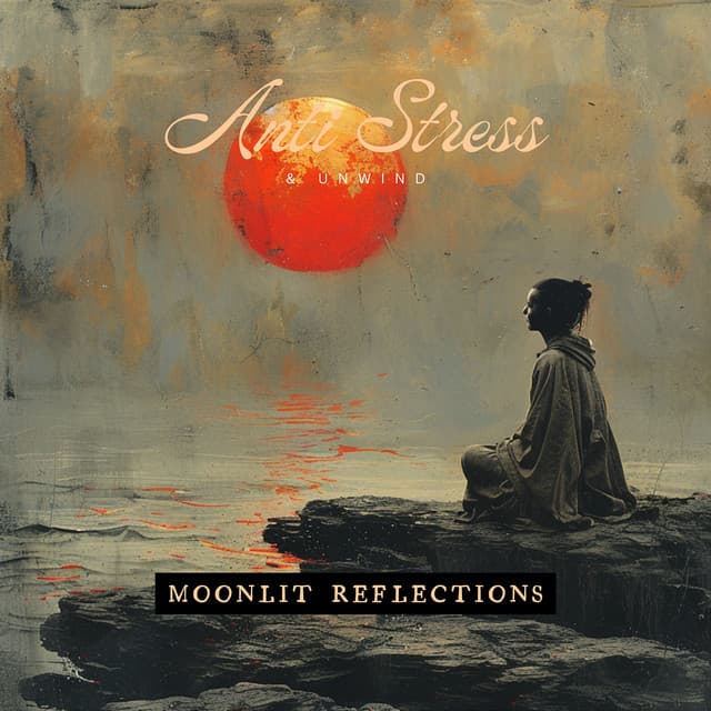 Moonlit Reflections: Journal Under the Night Sky - Anti Stress & Unwind