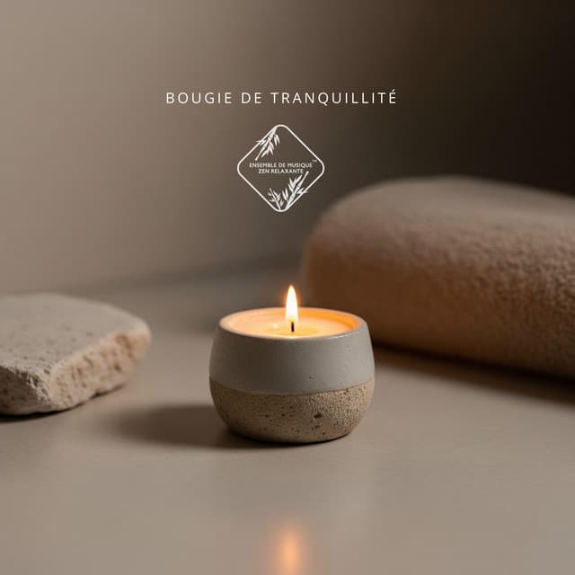 Bougie de tranquillité - Ensemble de Musique Zen Relaxante