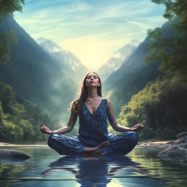 Music for Stress Relief: Peaceful Pondside Concentration Hymn - Epic Yoga