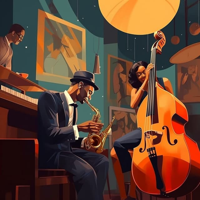 Lounge Night Elegance: Classic Jazz Music - Jazz Music Cafe