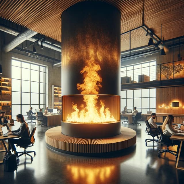 Productive Pyre: Fire Music for Work - The Amnesias