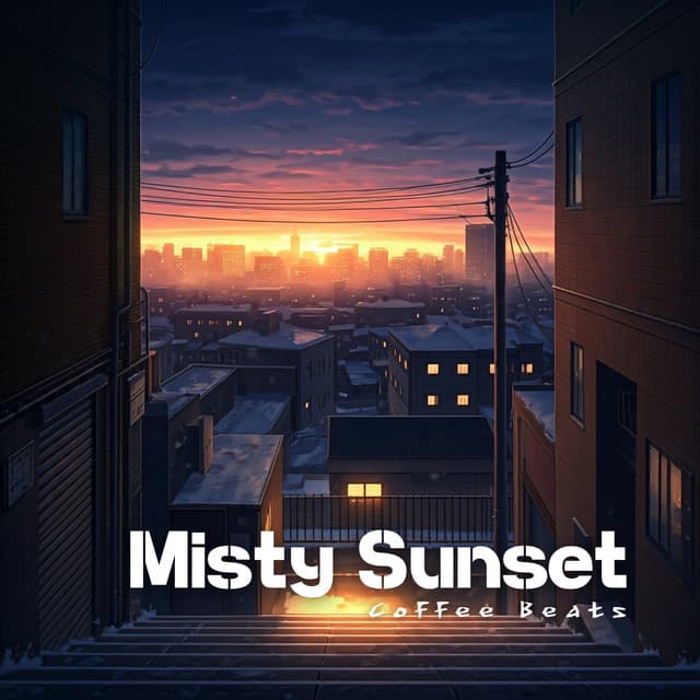 Misty Sunset Coffee Beats - Lofi Japanese Cafe