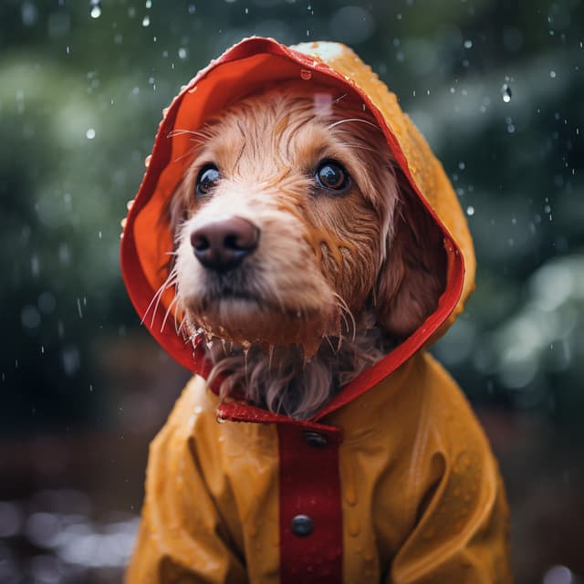 Paseo Bajo La Lluvia: Armonía Juguetona De Perros - Música de la naturaleza Canciones de la naturaleza