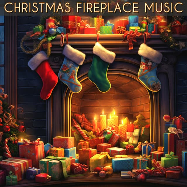 Christmas Fireplace Music - Navidad 2021