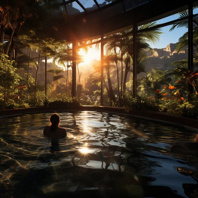 Retiro De Spa En El Río: Relajación En Aguas Corrientes - Naturaleza y Sonidos Fondos