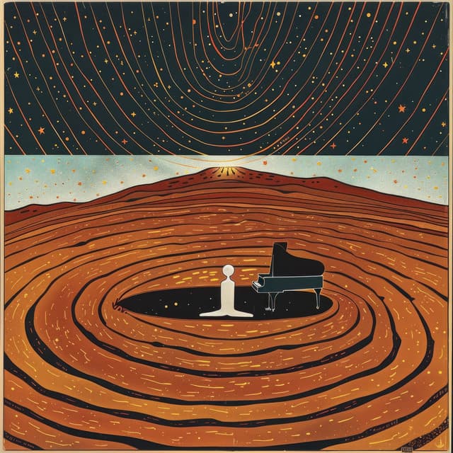 Återställande Piano: Brun Brus för Klarare Drömmar - Chillout Lounge Piano