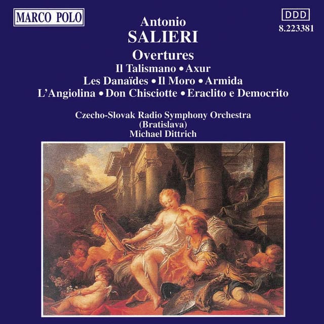 Salieri: Overtures - Antonio Salieri