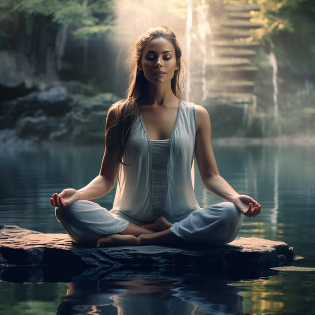 Yoga Harmony: Water Meditation Serene Ambiance - Lotus Frequencies