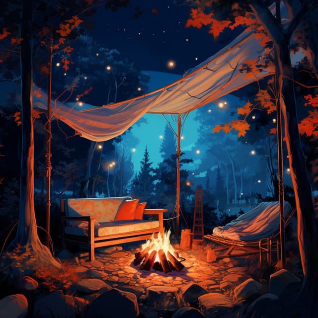 Nocturnal Relaxation by the Blazing Fire - Oblitzy