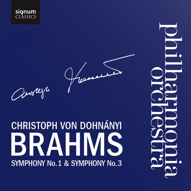 Brahms Symphony No. 1 & Symphony No. 3 - Johannes Brahms