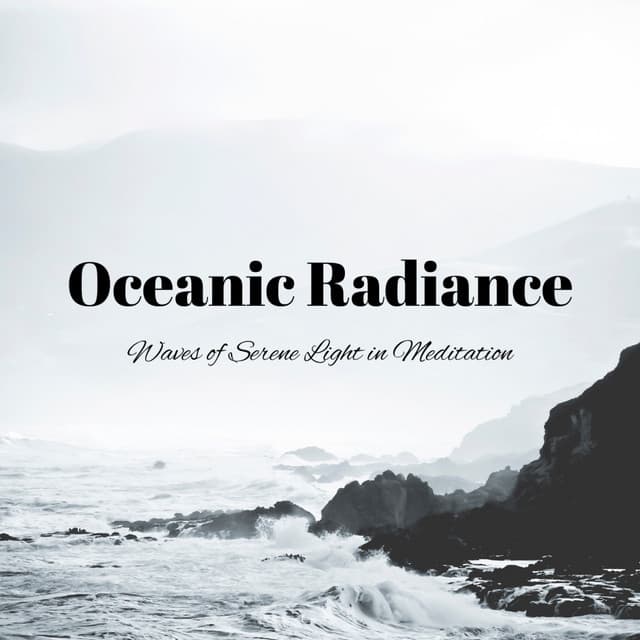 Oceanic Radiance: Waves of Serene Light in Meditation - Ocean Sound