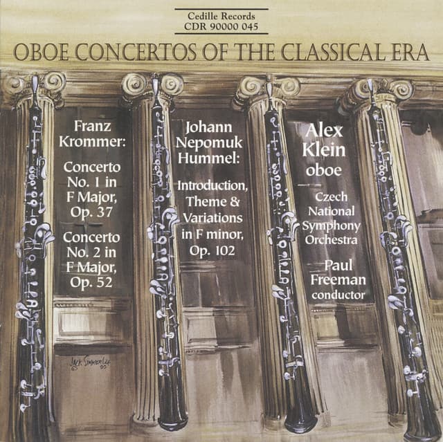 Krommer: Oboe Concertos Nos. 1 and 2 / Hummel: Introduction, Theme and Variations - Franz Krommer