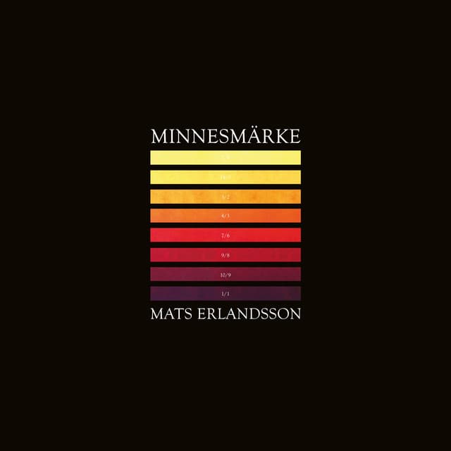 Minnesmärke - Mats Erlandsson