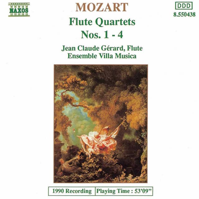 Mozart: Flute Quartets Nos. 1- 4 - Wolfgang Amadeus Mozart
