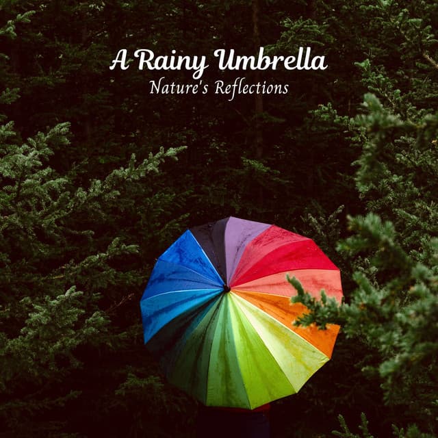 A Rainy Umbrella: Nature's Reflections - The Rain Library