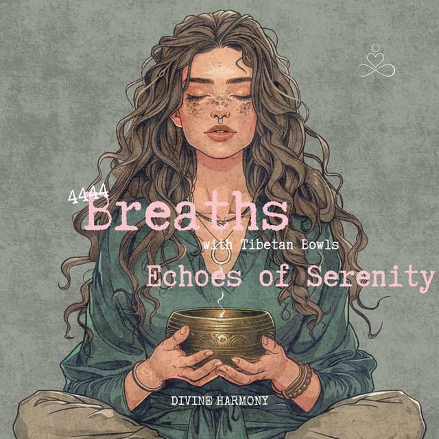 4444 Breaths with Tibetan Bowls: Echoes of Serenity - Divine Harmony