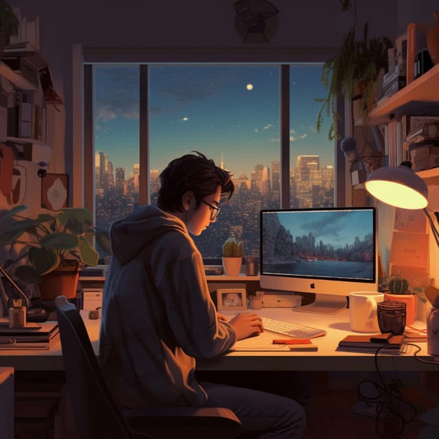 Ritmos De Productividad: Paisajes Sonoros Para El Trabajo Eficiente - Guru de música tranquila