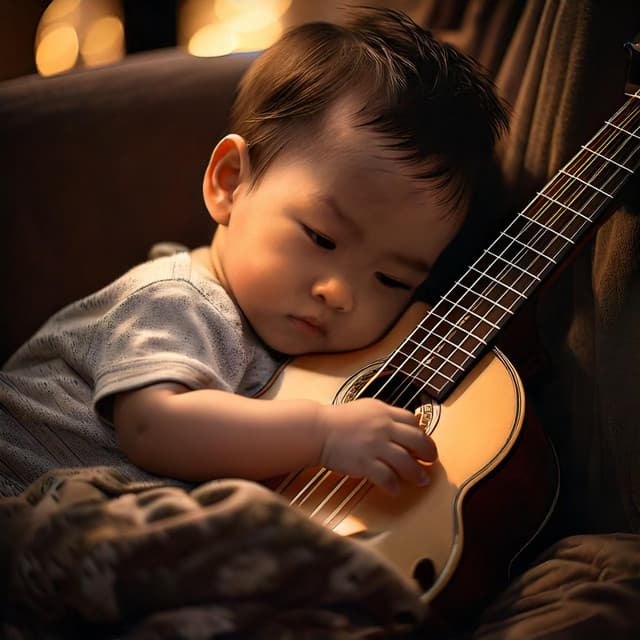 Baby Sleep Guitar Music: Soft Night Harmonies - Fashionable Guitar Music