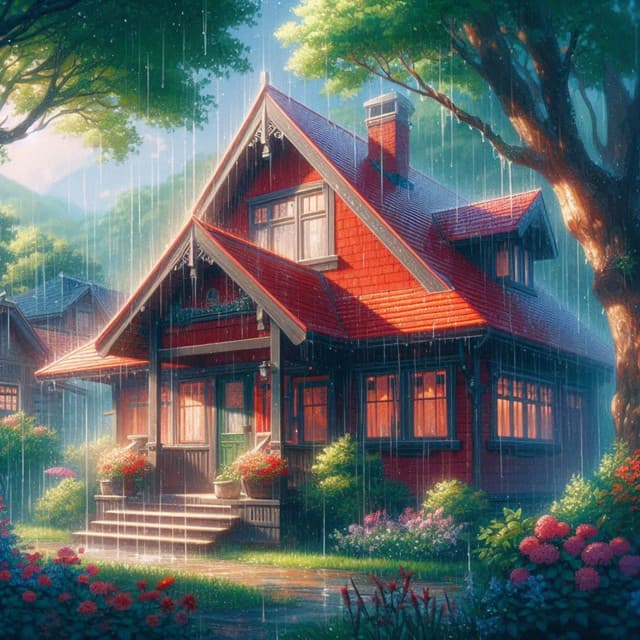 Heavy Rain at Home - La Perezosa