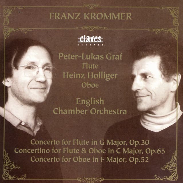 Franz Krommer: Flute & Oboe Concertos - Franz Krommer