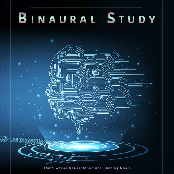 Binaural Study: Theta Waves Concentration and Reading Music - Binaural Beats Study Music