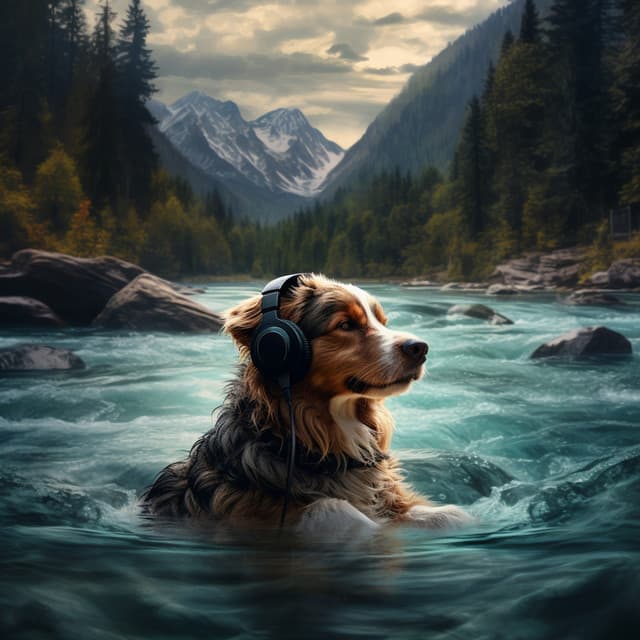 Playful Stream: Canine Tunes Rhythm - Nature Noise