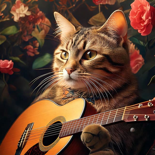 Feline Harmony: Soft Guitar Music for Cats - Peaceful Guitar Music