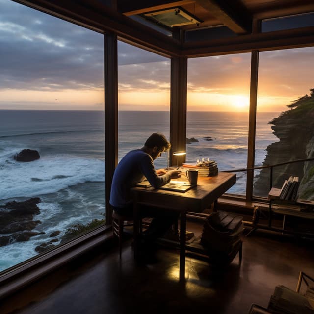 Estudio De Olas: Música Del Océano Para El Aprendizaje - Terapia de naturaleza