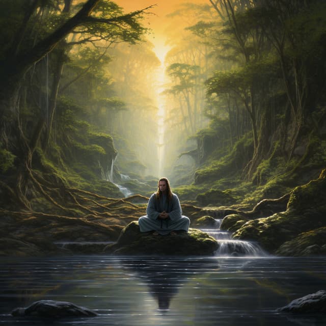 Music for River: Meditation Ripples Symphony - Natural Healing Music Zone
