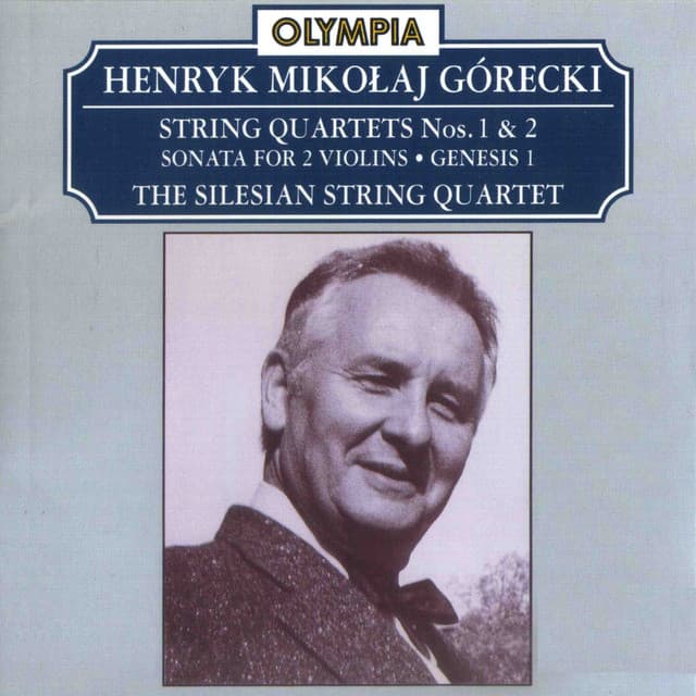 Mikołaj Górecki: String Quartet No. 1 & 2; Sonata, Op. 10 - Henryk Górecki