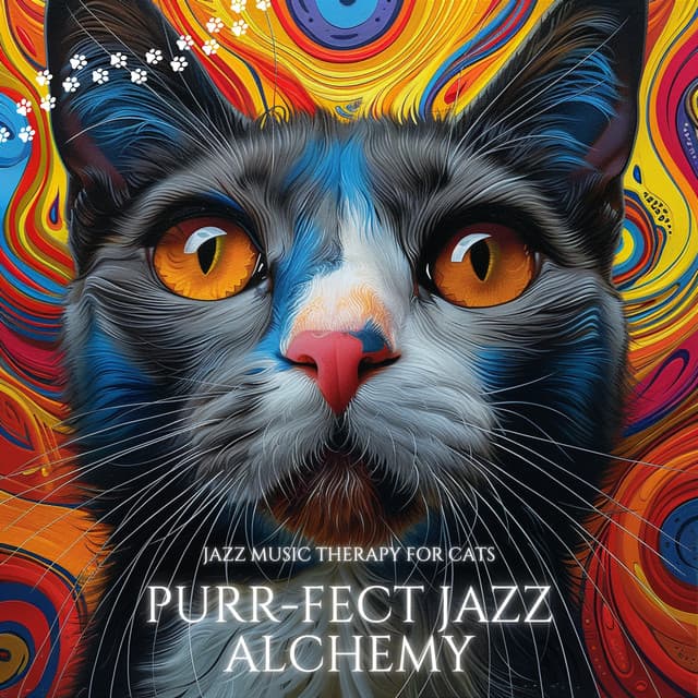 Purr-fect Jazz Alchemy: Healing Melodies for Cats - Jazz Music Therapy for Cats
