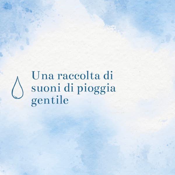 Una raccolta di suoni di pioggia gentile - Pioggia Giardino