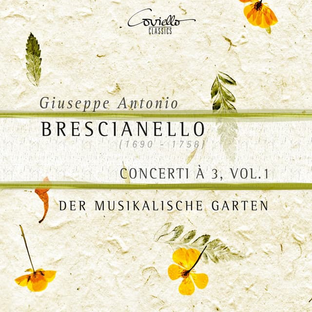 Brescianello: Concerti à 3, Vol. 1 - Giuseppe Antonio Brescianello